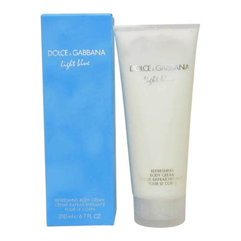 dolce gabbana light blue bodylotion